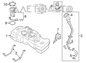 Pompă de combustibil Nissan Sentra 13-19 1.8