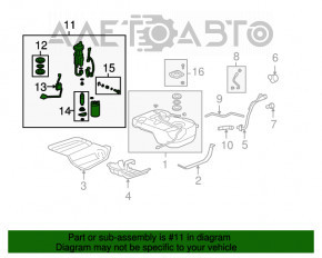 Pompă de combustibil, pompă de benzină Acura MDX 07-13 3.7