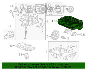 Colector de admisie pentru Acura MDX 14-20