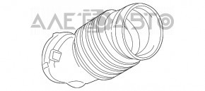 Воздухоприемник нижняя часть Acura MDX 14-16