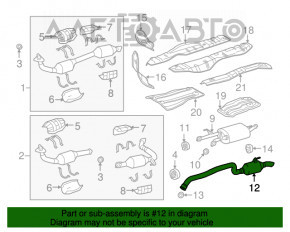 Silentioză spate Toyota Sequoia 08-16