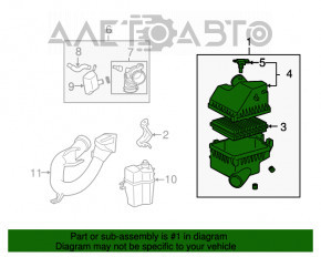 Corpul filtrului de aer Toyota Rav4 06-12