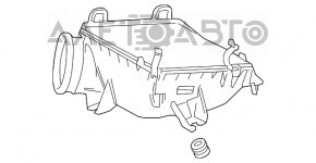 Корпус воздушного фильтра нижняя часть Lexus RX350 16-22