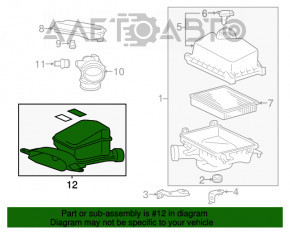 Receptor de aer Lexus ES300h 13-18