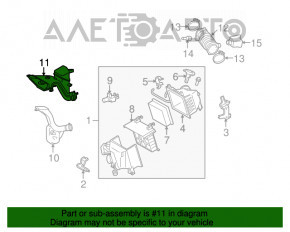 Воздухоприемник Lexus RX350 10-15