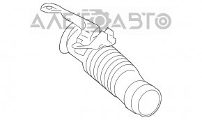 Grila de aer Lexus CT200h 11-17, conducta de aer.