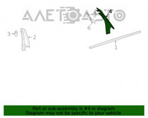 Capac usa laterala spate stanga spate VW Jetta 19-