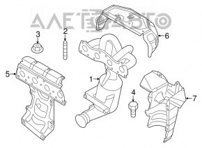 Protecția colectorului inferior pentru Mini Cooper Countryman R60 10-16