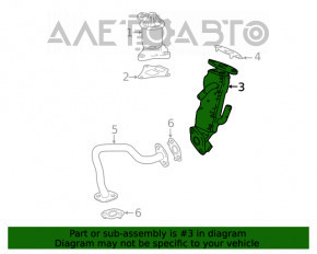 Radiator EGR Honda Accord 18-22 2.0 hibrid