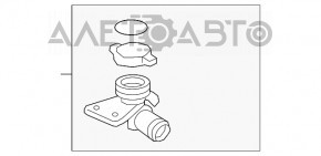 Gâtul de umplere al sistemului de răcire Honda HR-V 16-22