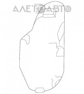 Rezervorul de expansiune al sistemului de răcire Honda Accord 13-17, nou, original OEM