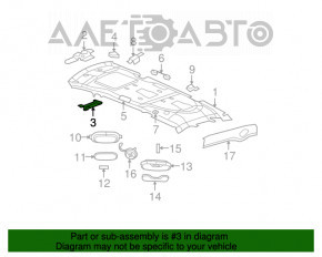 Capota dreapta Dodge Grand Caravan 11-20 gri.