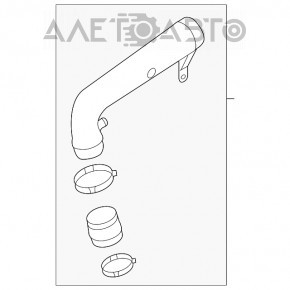 Conducta de aer pentru turbina VW CC 08-17