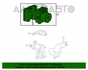 ABS ABS VW Passat b7 12-15 SUA