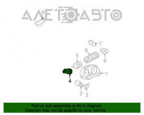 Controlul farurilor VW Tiguan 09-17 fără PTF