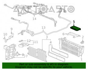 Control Unit, Battery Electronic Honda Accord 18-22 2.0 hybrid