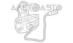 Maneta volanului stânga Jeep Grand Cherokee WK2 14-21