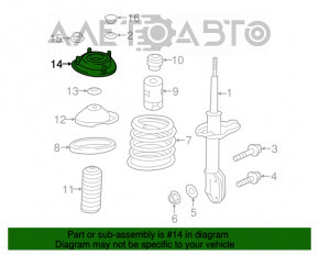 Suport amortizor față dreapta Subaru Forester 14-18 SJ