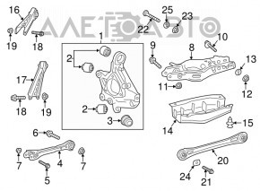 Capacul spate dreapta Cadillac ATS 13-