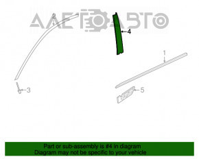 Capac usa fata stanga Cadillac ATS 13-