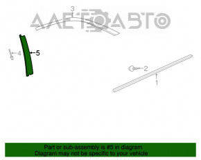 Capac usa spate stanga Cadillac ATS 13-