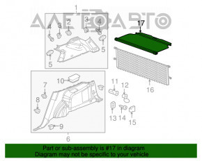 Capac portbagaj GMC Terrain 10-17