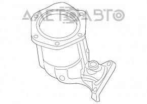 Catalizator stânga Nissan Maxima A36 16- 3.5