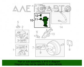 Pompa de vid Chevrolet Equinox 10-17