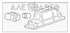 Подсветка номера двери багажника правая Chevrolet Volt 16-