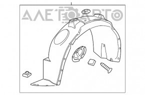 Aripa fata dreapta Chevrolet Equinox 10-13