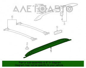 Barele longitudinale Chevrolet Equinox 10-17 negre