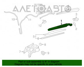 Ham de tractare spate pentru Chevrolet Equinox 10-17 tip 1