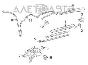 Ham de tractare spate pentru Chevrolet Equinox 10-17 tip 1