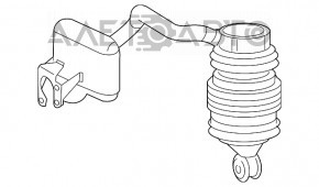 Arc pneumatic spate stânga Mercedes W211 E550