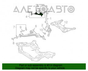 Рычаг верхний передний левый Mercedes W211 awd