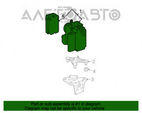 ABS ABS SBC Mercedes W211 E550 rwd rest