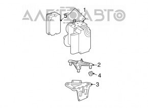 ABS ABS SBC Mercedes W211 E550 rwd rest