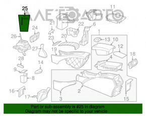 Husă pentru schimbătorul de viteze cu aspect de lemn deschis pentru Mercedes W211