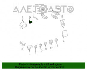 Динамик торпедный Mercedes X164 GL W164 ML W251 R