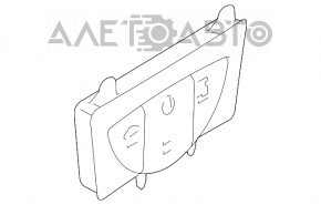 Butoanele de control pentru suspensia pneumatică Mercedes W211 E550