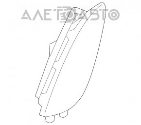 Airbagul scaunului drept al Mercedes W211