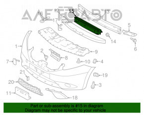 Jaluzele deflectorului radiatorului Nissan Versa Note 13-16 sunt disponibile