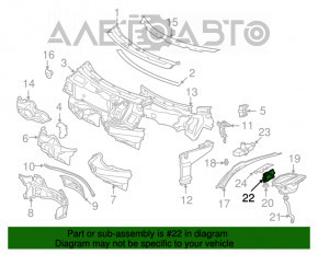 Senzor de gaze nocive Mercedes W221