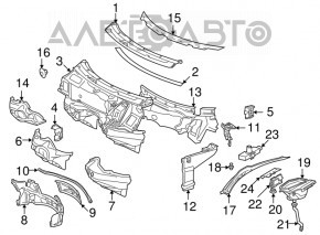 Senzor de gaze nocive Mercedes W221