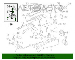 Panoul de control al controlerului de navigație Mercedes W221