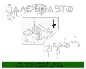 Contor de aer Toyota Solara 04-08 2.4