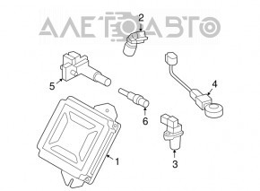 Катушка зажигания Subaru Forester 08-13 SH