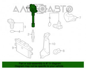 Bobina de aprindere Nissan Versa Note 13-19 1.6