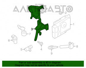 Suport ECU calculator motor Subaru Legacy 15-19