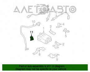 Regulatorul de presiune a combustibilului stânga pentru Infiniti FX35 03-08.